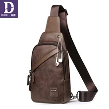 DIDE Casual Messenger Bag Shoulder Bag Male Mini ipad Leather Men Chest Pack Shoulder Bags For Men Waterproof Men Phone New DIDE Casual Messenger Bag Shoulder Bag Male Mini ipad Leather Men Chest Pack Shoulder Bags For Men Waterproof Men Phone New