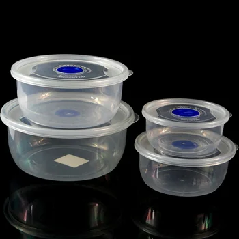 

4 Pcs 400ml 750ml 1200ml Microwave Safe Vented Lid Food Storage Container Food Storage Box Crisper Kitchen Food Container