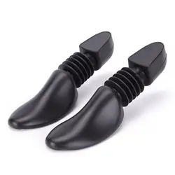 1 пара Пластиковые весенние носилки для обуви держатель для обуви формирователь автоматическая поддержка для мужчин/женщин черный цвет