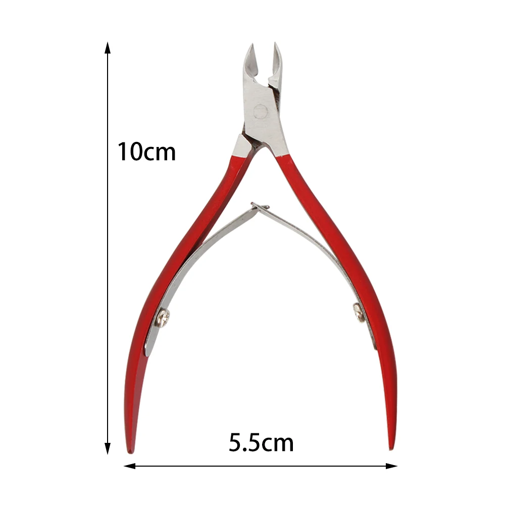 1 шт., пинцет для кутикулы, кусачки для ногтей, кусачки для удаления омертвевшей кожи, инструмент для маникюра, ухода за ногтями, красивые кусачки для ногтей, пинцет