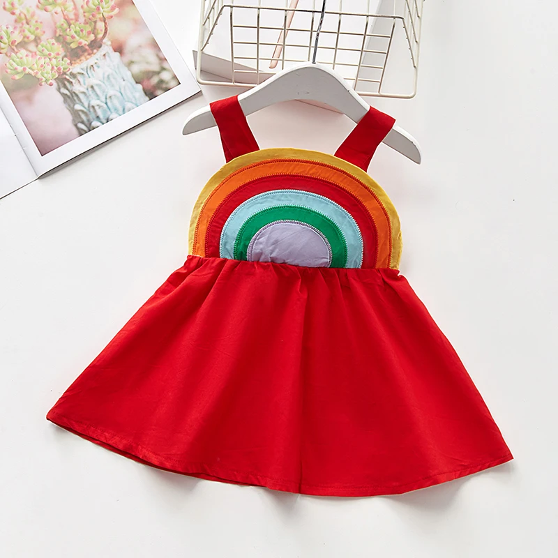 Toddler Baby Girls Braces Dress 2019 Brand Summer Kids Suspender
