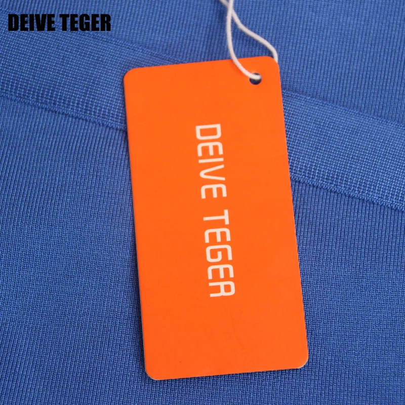 DEIVE Teger Sexy Back Открыть Вечерние платья оборками Вечеринка пол Длина Длинные