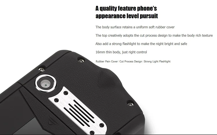 Stock in Europe AGM M2 Spreadtrum SC6531DA 2.4 Inch Screen Bluetooth IP68 Waterproof Dustproof Dropproof Dual SIM 2G Mobile Bar Phone