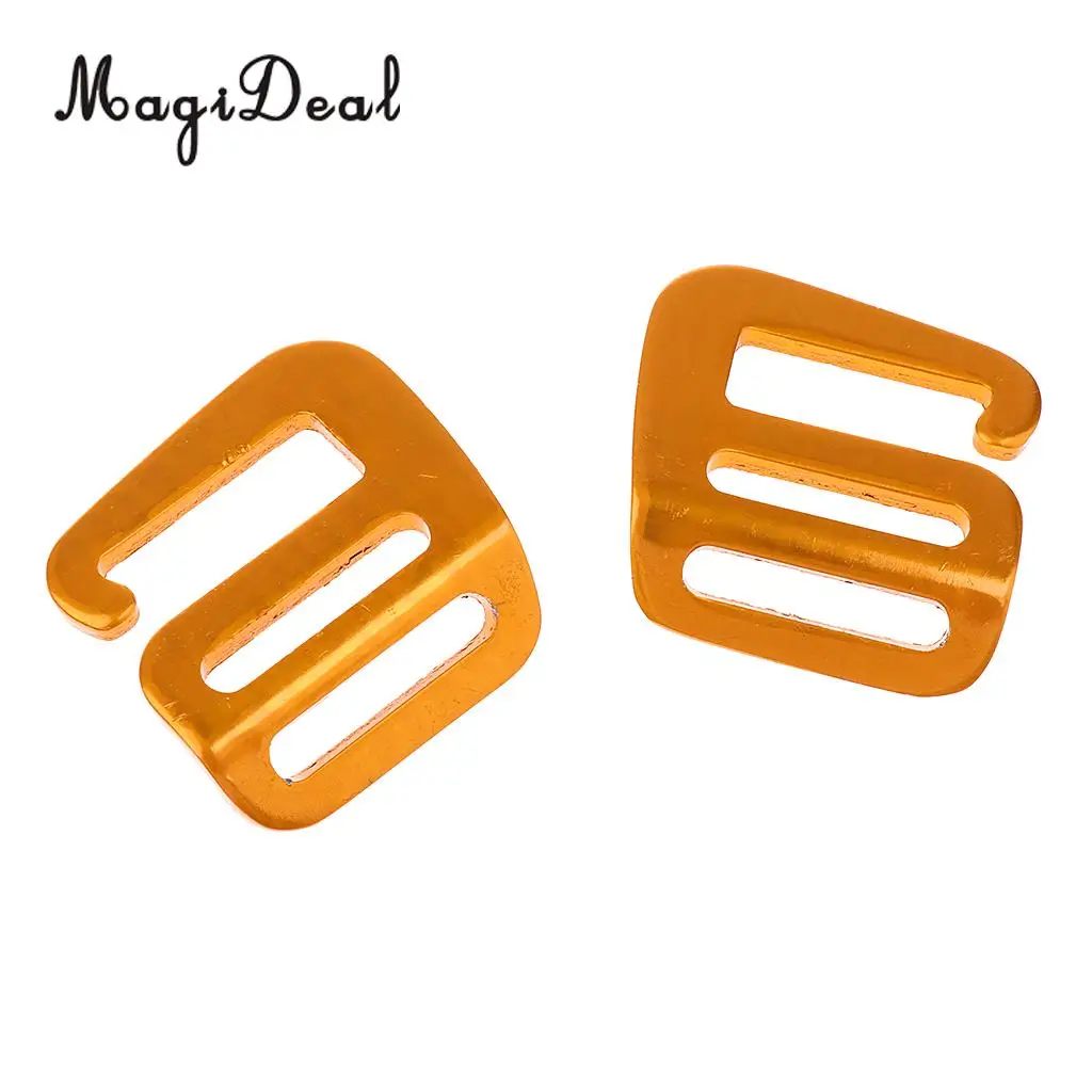 1 pair Aluminum Alloy G Hook Outdoor Webbing Buckle For Backpack Strap 25mm Quick Release for superior strength and performance