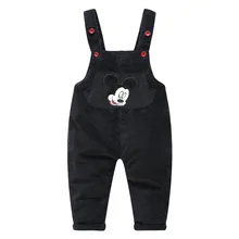 Детские комбинезоны на весну; одежда с героями мультфильмов для маленьких девочек; вельветовый Детский комбинезон для мальчиков; летняя одежда с принтом мышки; детские комбинезоны; От 0 до 3 лет