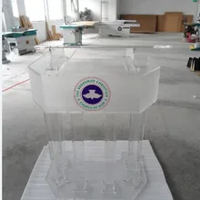 Платформа organic stage the speakers podium crystal acrylic lectern приемная церковь