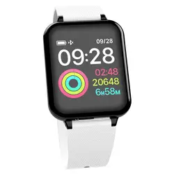 B57 Для женщин Для мужчин Смарт-часы Водонепроницаемый спортивные часы для iPhone Xiaomi монитор сердечного ритма крови Давление Smartwatch PK Q9 P68 Y7