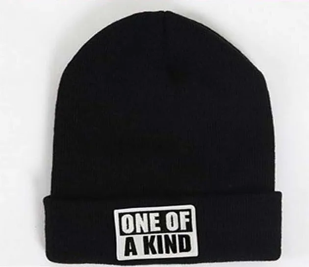 

SXKN001 Solid Black Knitted Beanies New Winter Caps Knit Skullies Warm Letter Embroidery Hip Hop Ski Sport Hat