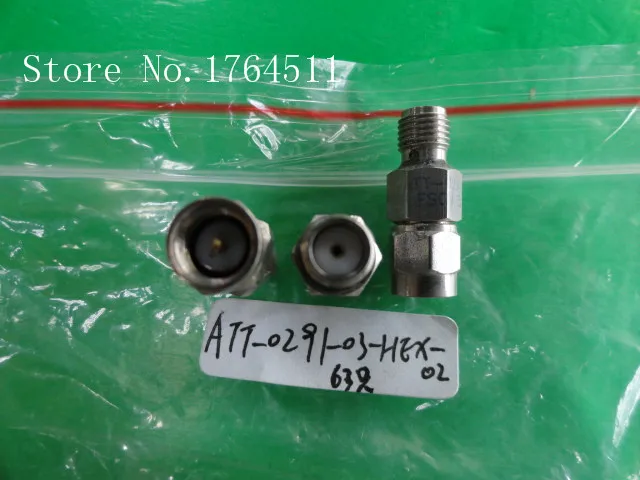 

[BELLA] MIDWEST ATT-0291-03-HEX-02 DC-12.4GHz 3dB 2W coaxial fixed attenuator --2PCS/LOT