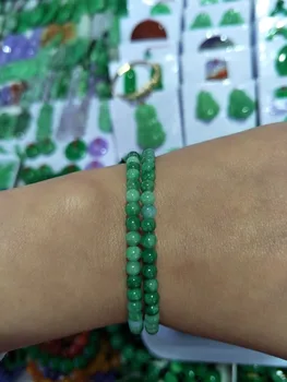 

Global set limit to 1 elegant original stone grinding green fashion bracelet charm female style hand string