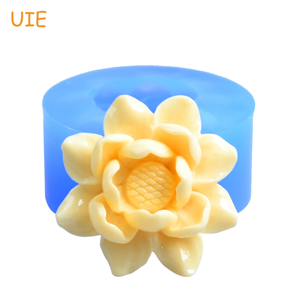 

HYL055U 23.4mm 3D Flowers Silicone Mold - for Fondant, Cake Toppers, Sugarcraft, Cabochon, Gum Paste, Jewelry, Resin Fimo Clay