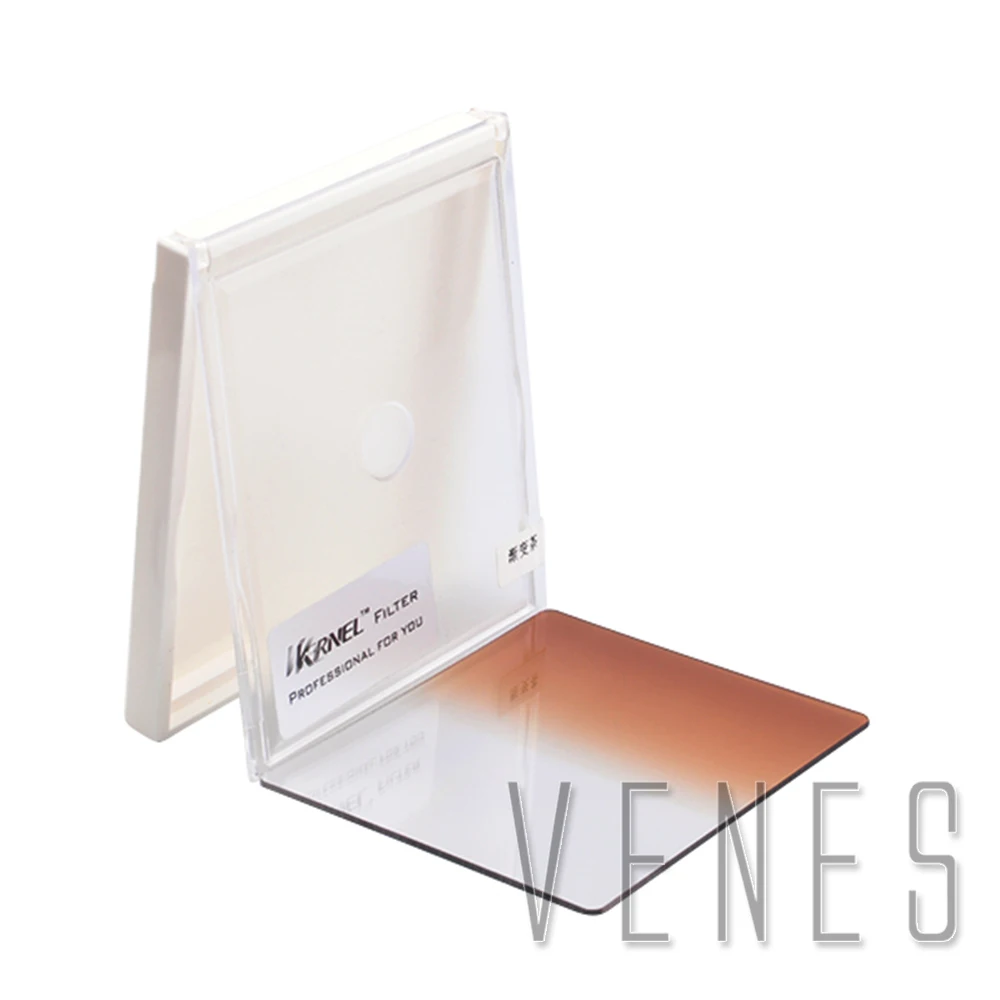 

Venes Gradual Dark Brown Plexiglas Filter work for Cokin P series