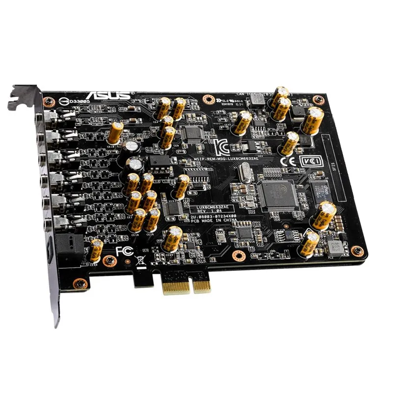 Б/у ASUS XONAR AE 7 1 канальная звуковая карта PCI E интерфейс HIFI
