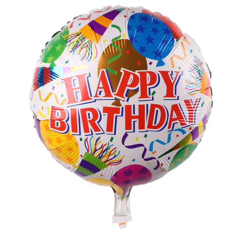 BINGTIAN Специальное предложение 0,19 с днем рождения воздушный шар мультфильм Детские игрушки партия украшений Алюминиевая Пленка воздушный шар - Цвет: 17