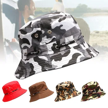 

Men Women Bucket Hat Soft Breathable Casual Sunshade Cap for Outdoor IK88