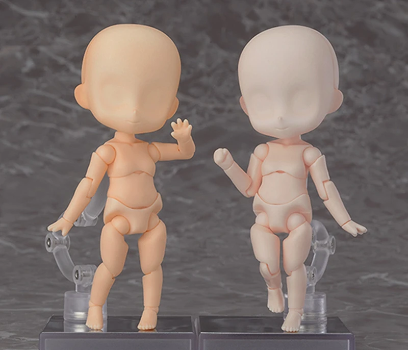 

Japan GSC Nendoroid Child Body Kun Boy & Body Chan Girl Movable Action Figure Collectible Model Toy For Drawing without Head