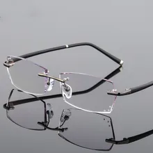 0~+/-4,50 1,61 новые очки по рецепту мужские индивидуальные очки по рецепту Близорукость дальнозоркость бескаркасные оправы Мода