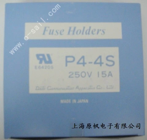 [SA]Japanese fuse rail seat Big East Telegraph P4 4S 15A 250V 10 шт/Лот|fuse plug|rail lpgfuse specifications |