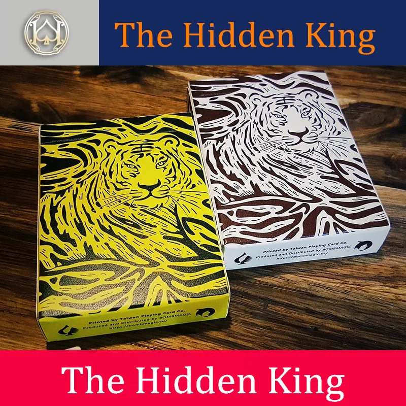 

The Hidden King Amur Tiger Manchurian Tiger Playing Cards Poker Size Deck By TWPCC New Sealed Magic Cards Magic Tricks Props