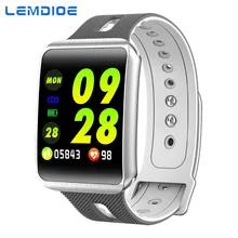 LEMDIOE Smart Watch men women heart rate blood pressure monitor Life Waterproof  pedometer sport smartband