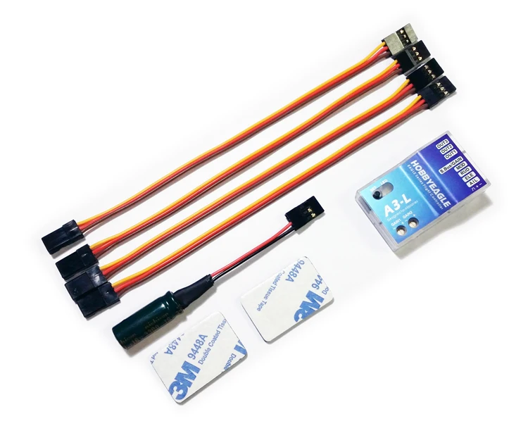 

Free shipping A3-L Flight Controller 3-Axis Gyroscope Balancing Apparatus for RC Airplane Fixed-wing Copter