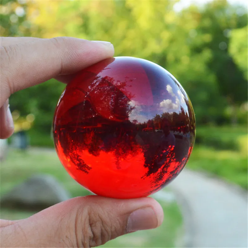 Details about   30MM High Quality Pink Feng Shui Crystal Prism Ball 