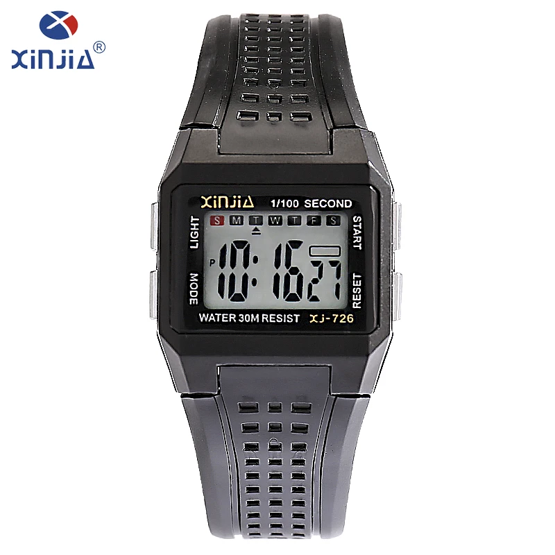 

XINJIA Brand Digital LED Electronic Clock For Men Casual Waterproof 30m Shockproof Watch Luminous Fashion Luxury Wristwatch