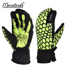 3 пальца Сенсорный экран бини шапки-бини шапки Ani с металлическим ремешком регулируемой длины-без застежки мотоциклетные рукавицы зимней теплой одежды для катания на сноуборде Лыжный Спорт Перчатки Для мужчин Для женщин детей