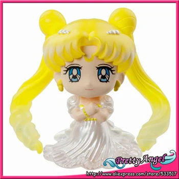 

PrettyAngel - Genuine Genuine Megahouse Sailor Moon Pretty Soldier Princess Serenity & Moon Stick Petit Chara Set