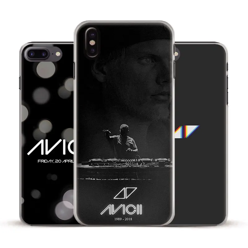 

DJ Avicii Tim Bergling RIP Coque Phone Case Cover Shell For Apple iPhone 4 4s 5 5s Se 6 6Plus 6s 6sPlus 7 7Plus 8 8Plus X