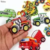 Детские железные нашивки с мультяшными машинками и грузовиками, вышивка одежды, Высококачественные швейные нашивки для детей, Значки для о... ► Фото 2/6