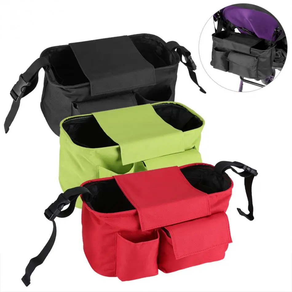Baby Stroller Storage Bag Universal Pushchair Bag Baby Carriage Pram