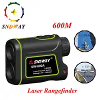SNDWAY Telescope 600M Laser Rangefinder Laser Distance Meter 7X Monocular Golf hunting Range Finder tape Measure Roulette sports