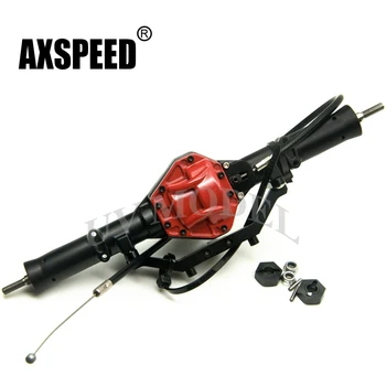 

SCX10 Rear Axle With Lock High Quality Alloy Rear Axle Red For 1:10 Scale RC Crawler AXIAL SCX10 CC01 F350