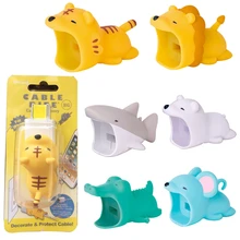 1PCS Cute Animal Bites Cartoon Cable Protector Data Line Cord Protector Protective Cable Winder Organizer for iphone USB Cable 1PCS Cute Animal Bites Cartoon Cable Protector Data Line Cord Protector Protective Cable Winder Organizer for iphone USB Cable