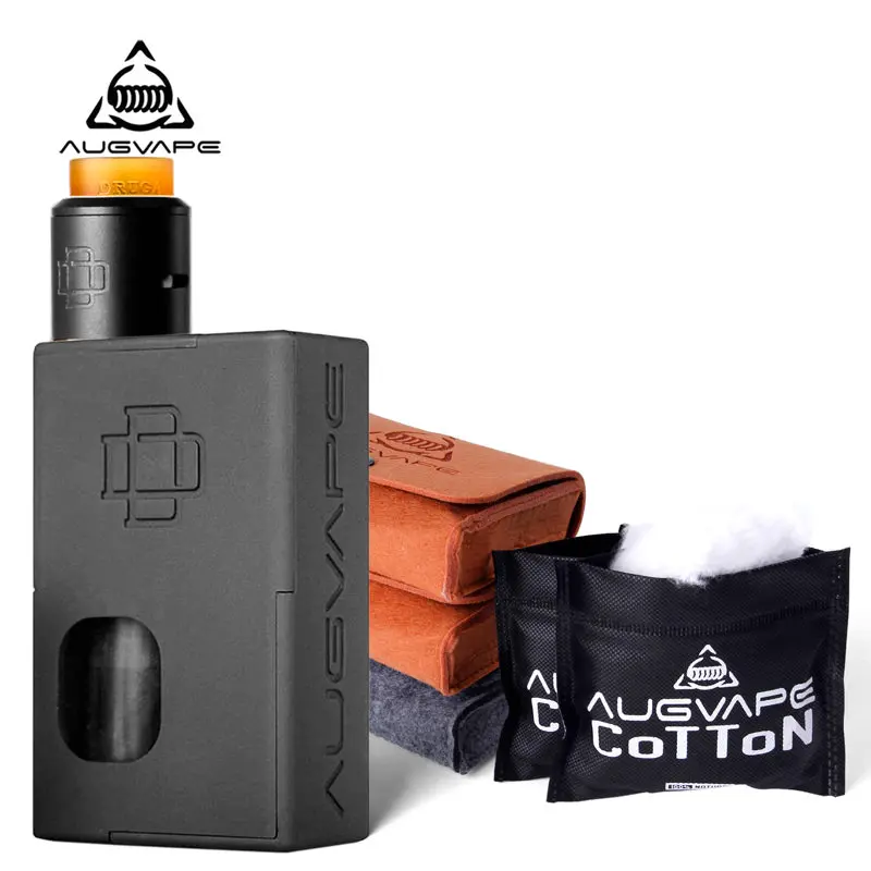 

Augvape Druga Squonker Box Mod Electronic Cigarette Kit with Druga 22mm RDA Atomizer Powered by 18650 Battery 8ML Juice Bottle