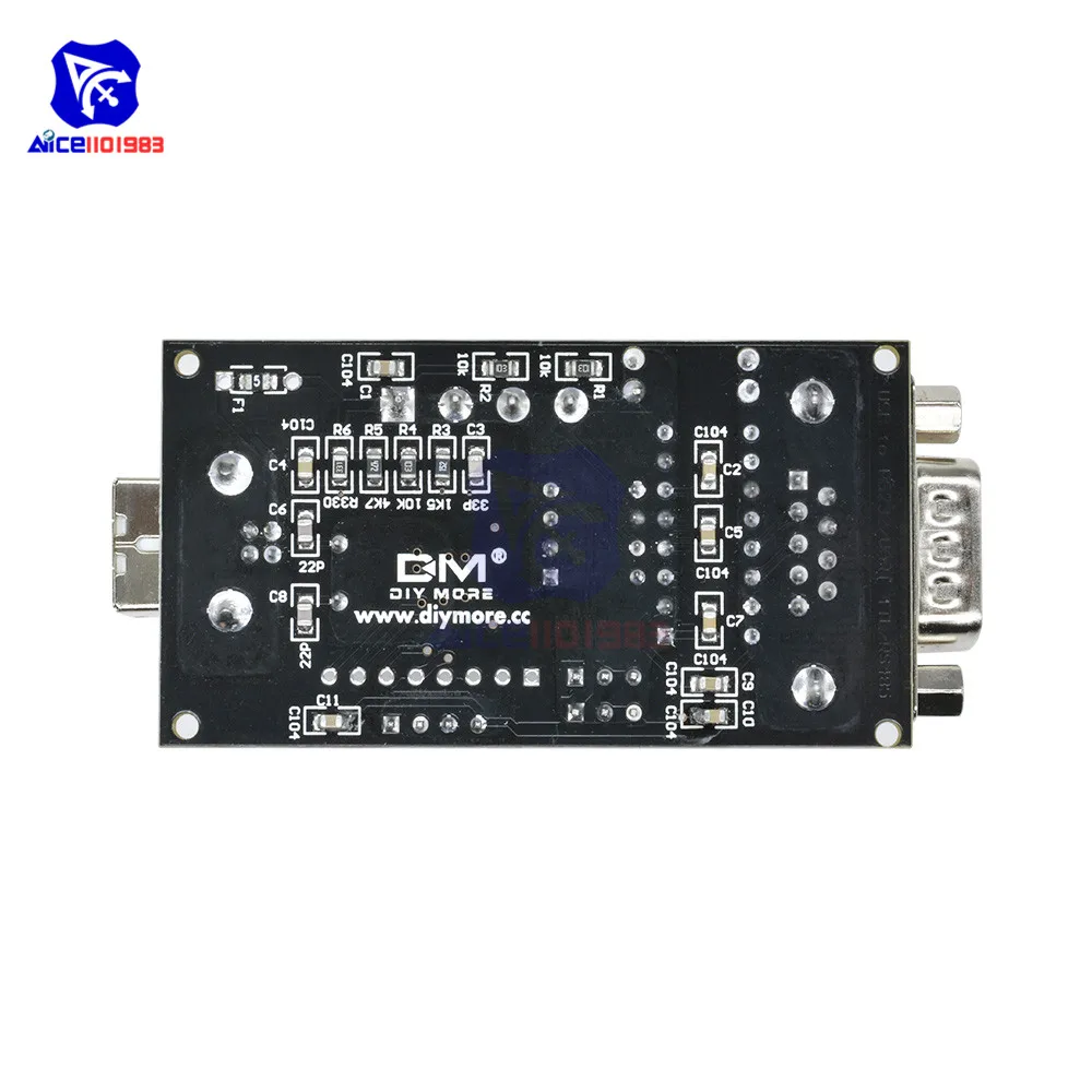 USB к последовательному RS232/UART ttl/RS485 конвертер DB9 адаптер конвертер Модуль FTDI FT232BM/BL для Arduino Windows MacOS Linux системы