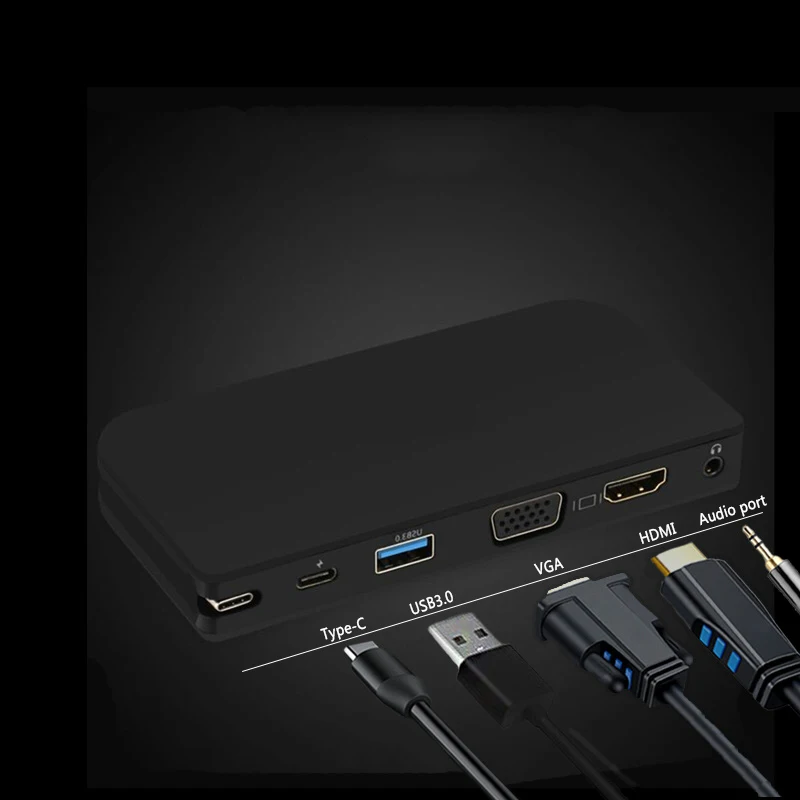 

Thunderbolt Type-C USB 3.1 HUB for MacBook Pro Dual USB-C HUB with HDMI 2K 4K Dual USB 3.0 USB C Adapter for iMac Laptop