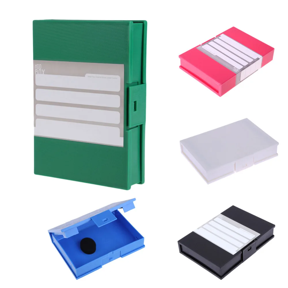 

VAKIND 1pcs New Storage Case Box Protective Enclosure 16.3 x 11.7 x 3.2cm For 3.5" HDD Hard Driver Case