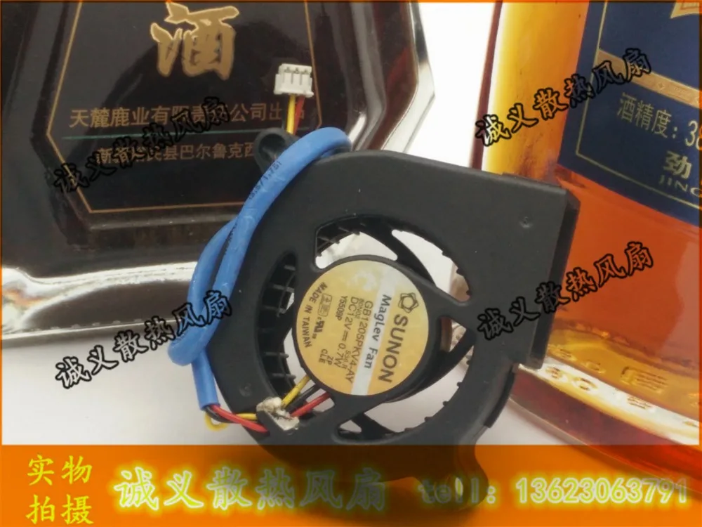 

Free Shipping SUNON GB1205PKV4-AY S36R DC12V 0.7W Server Blower Fan 50x50x20mm 3-wire