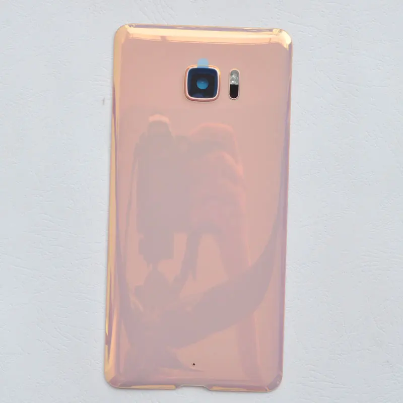 Стеклянная задняя крышка ZUCZUG для HTC U Ultra аккумулятора запасная часть с объективом