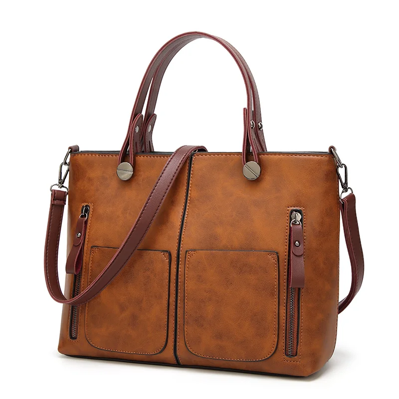  Tinkin Vintage Shoulder Bag Female Causal Totes for Daily Shopping - 32956871741