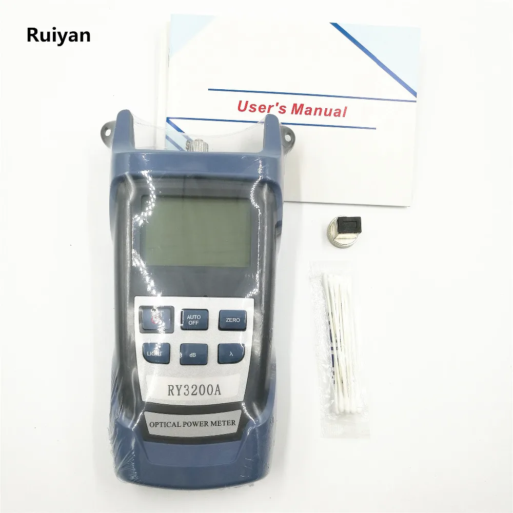 Оптоволоконный измеритель мощности RY3200A с ручкой оптический 70 ~ + 10 дБм 6 волн|optical
