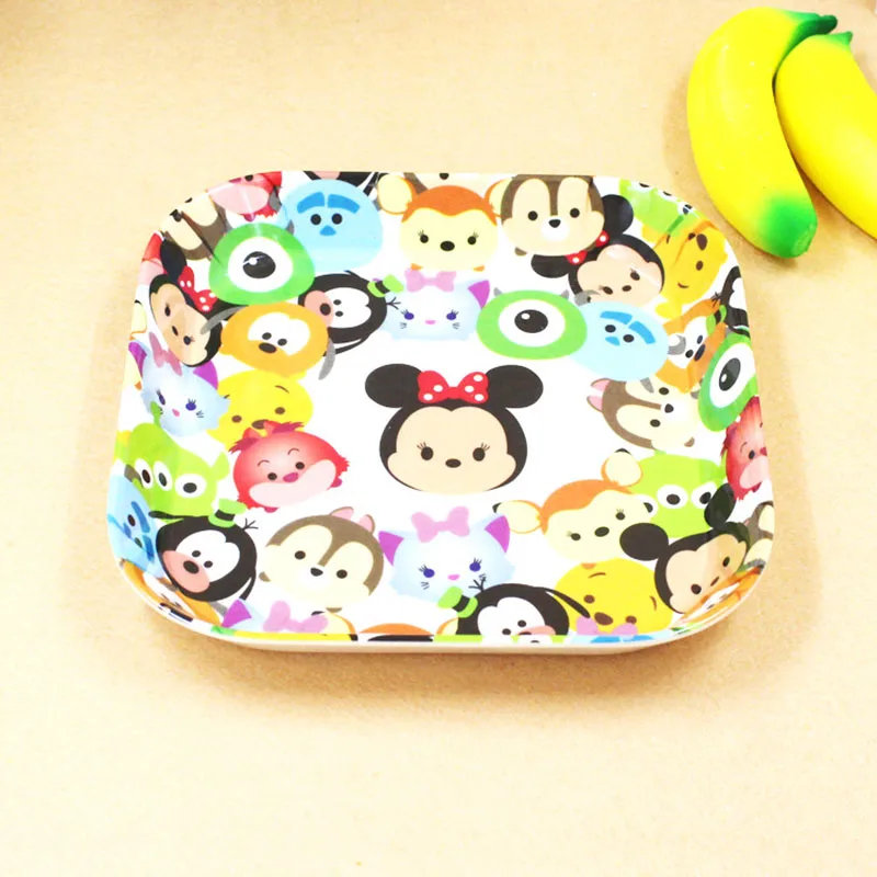 Baby Food Service Plate Cartoon Cute Melamine Kids Plate Children Dinnerware Baby Food Service Plate Cartoon Cute Melamine Kids Plate Children Dinnerware