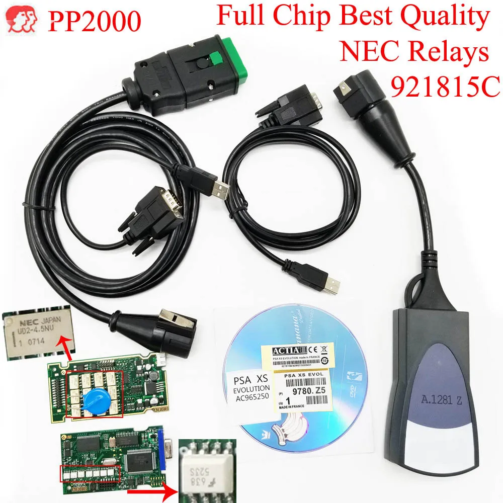 

Best Quality 921815C Firmware Full Chip Lexia3 Lexia 3 PP2000 Auto Diagnostic Tool lexia-3 PSA tool Diagbox V7.83 for Peugeot