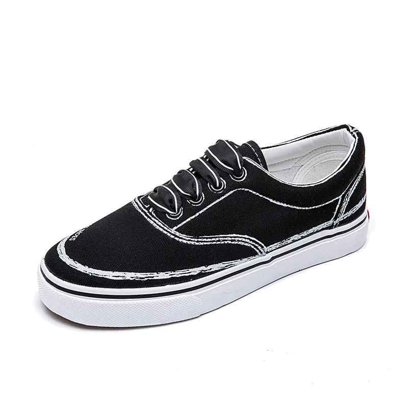 

Canvas Shoes Female Spring and Autumn 2019 New Casual Shoes Student Shoes Street Shooting Fashion Personality White Shoes