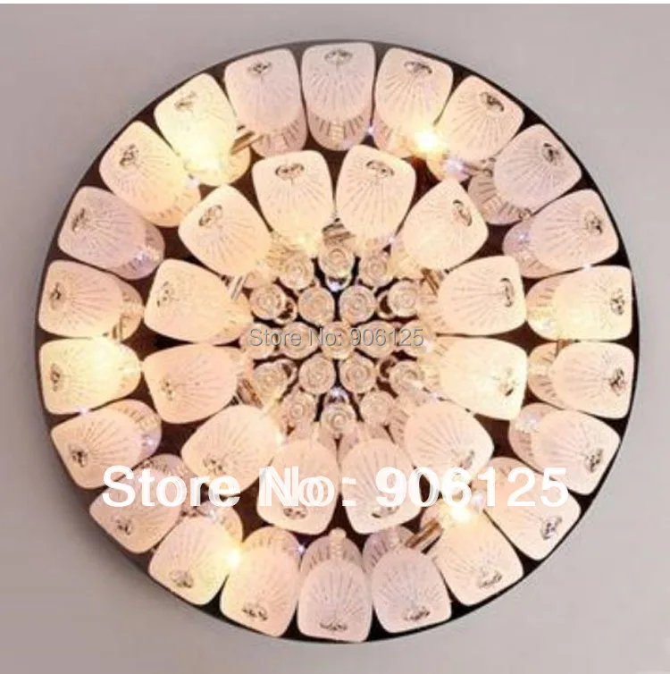 Modern Crystal Ceiling Light  Fixture LED Glass Ceiling Light Lighting Guaranteed 100%+Free shipping!