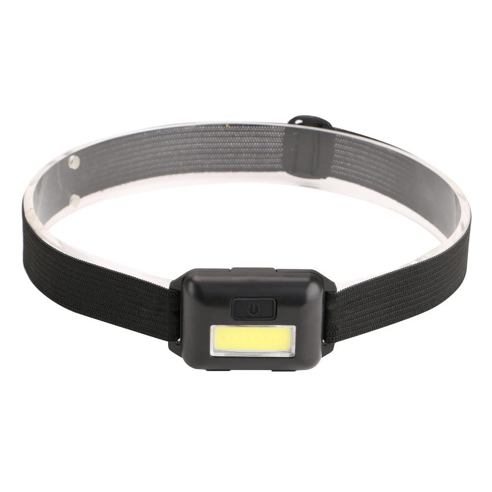 

Safe COB Waterproof Portable Super Bright Running Mini Night Riding Outdoor Headlamp