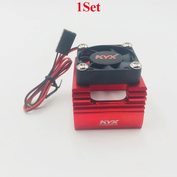 

1Set KYX 36mm Metal Radiator Heat Spreader Sink Cover With Fan for 540/550 Motor RC Model Cars parts Climbing/Flat