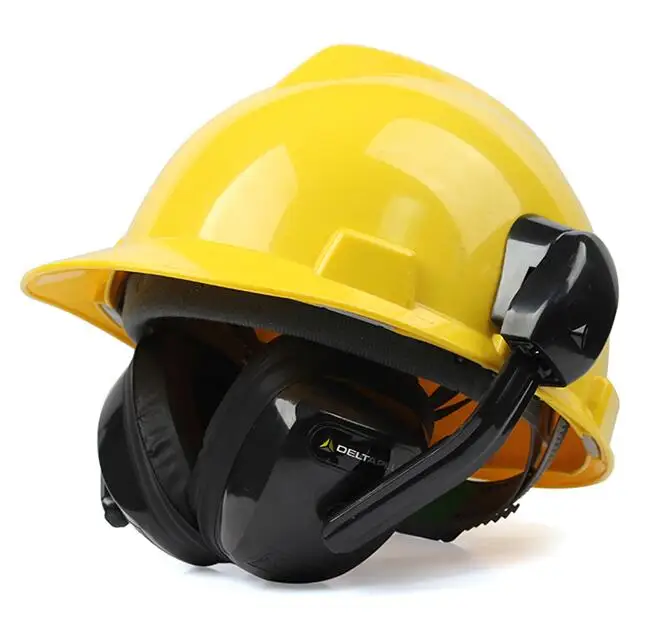 

FGHGF High Quanlity Ear Muffs Ear Protector Industry Anti Noise Hearing Protection Sound Proof Earmuff Only Use on Helmet